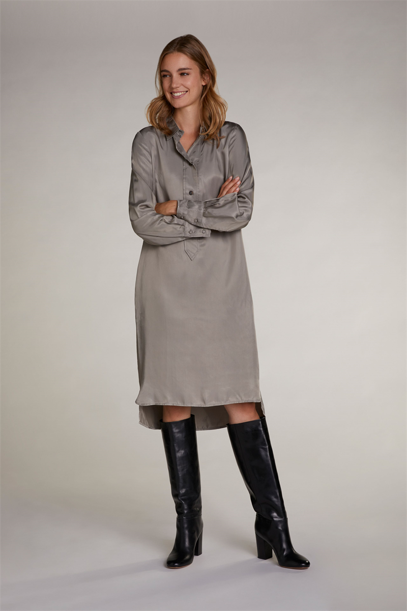 Oui - Kleed - Lang Kraag - 1390499